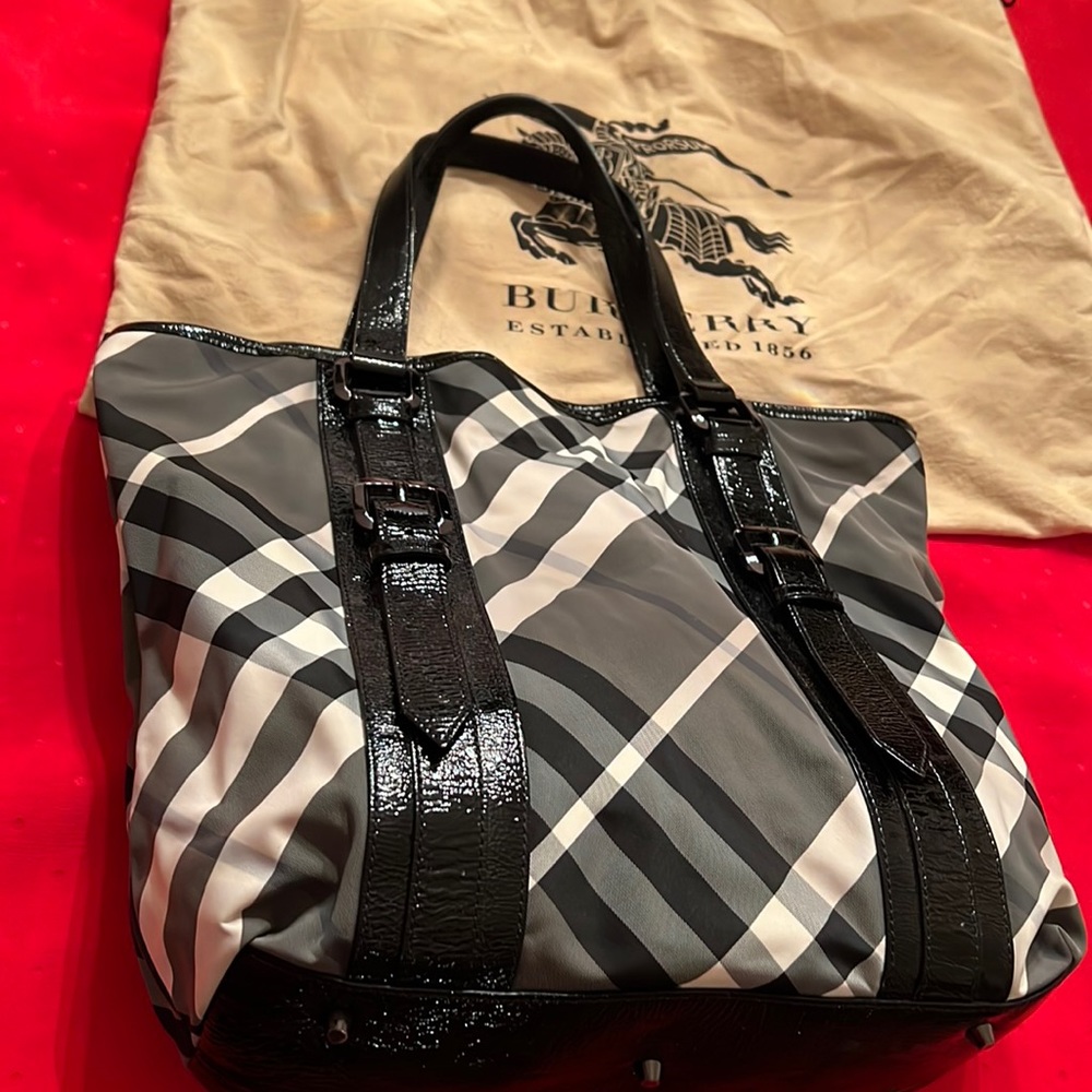 Burberry Nylon Tote